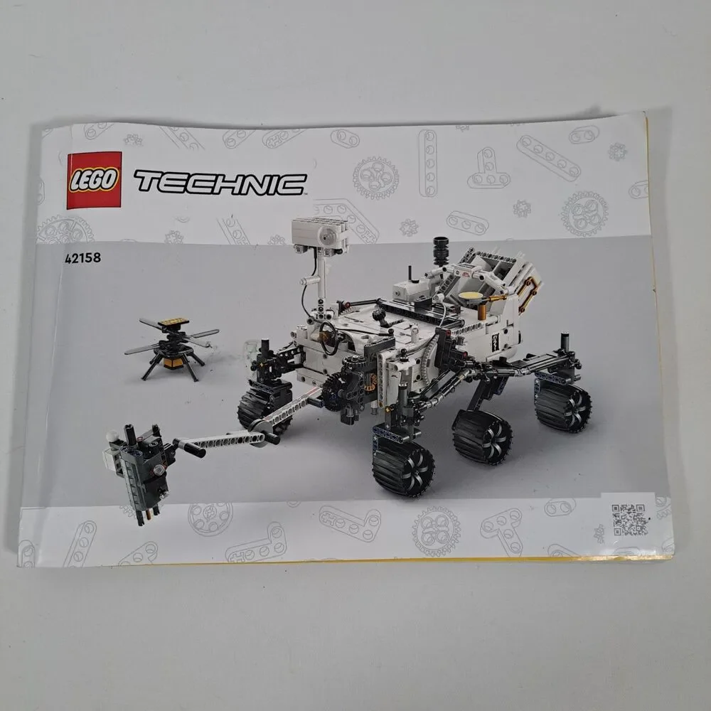 LEGO 42158 Technic Instruction Manual for NASA Mars Rover Perserverance